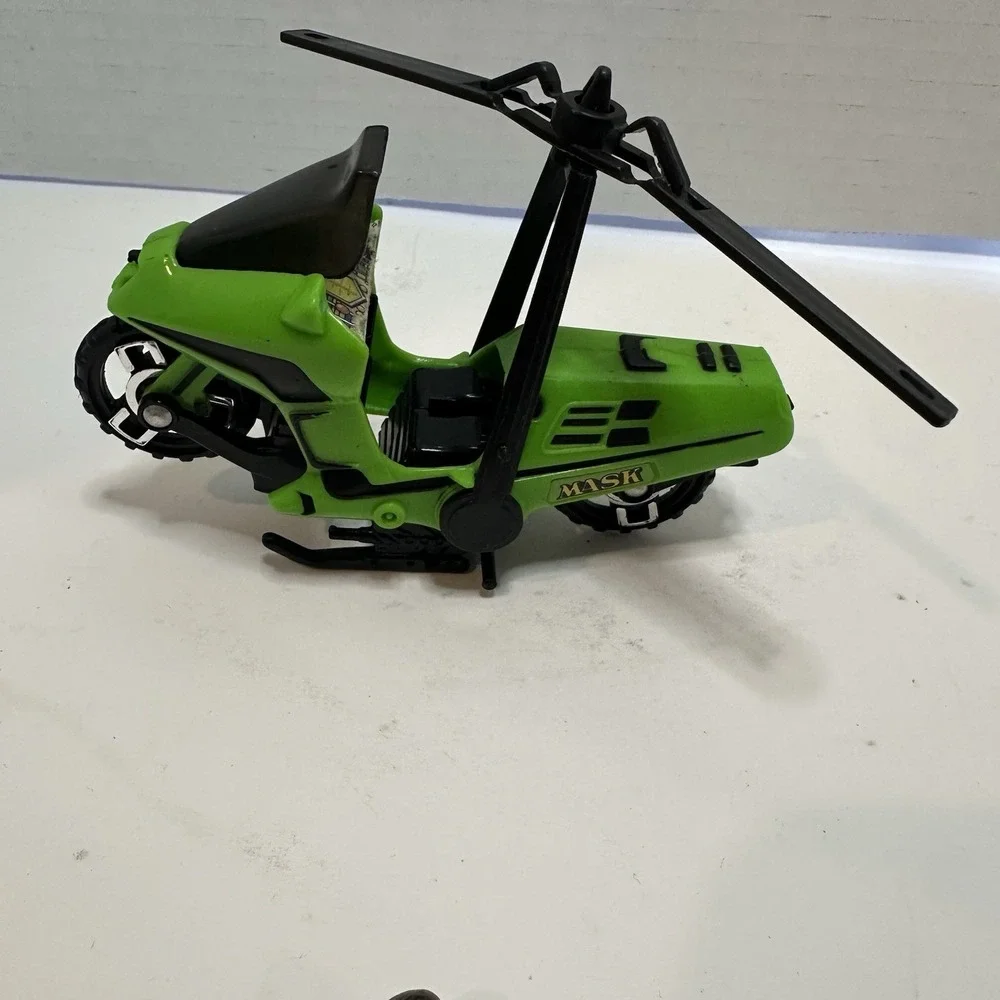1985 KENNER MASK M.A.S.K. CONDOR MOTORCYCLE HELICOPTER‎ BRAD TURNER WITH MASK 2